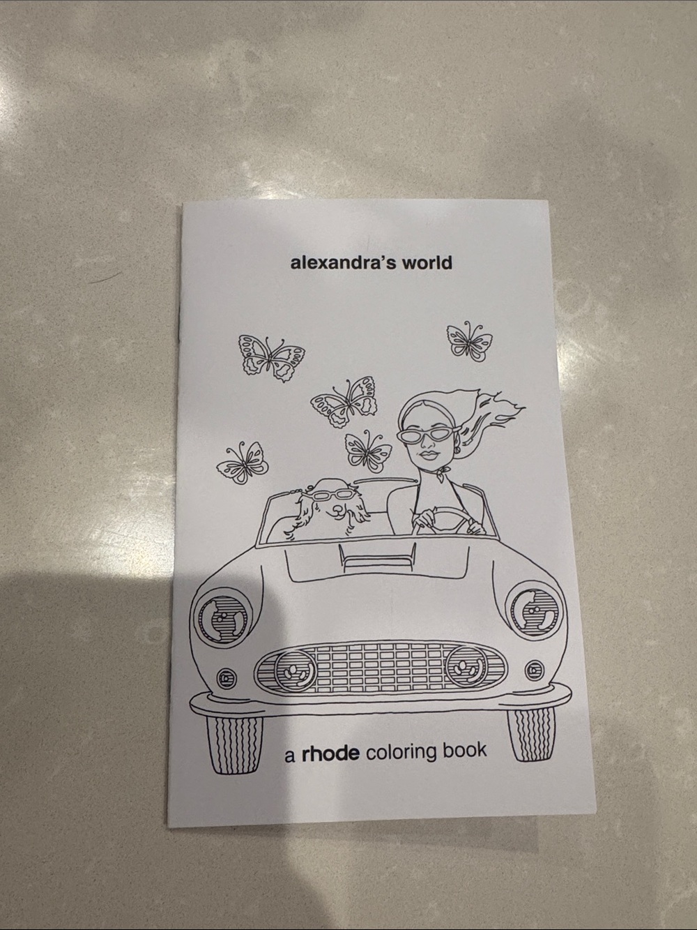 Rhode limited edition coloring book